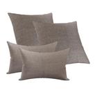 Jogo 2 Capas de Almofada 50x50 e 2 Capa 30x50cm Suede Luxo Premium Ziper Invisivel Nude - Love4home