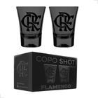 Jogo 2 Copos Shot Tequila Flamengo 60ml Licenciado - Allmix