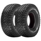 Jogo 2 Pneus BFGoodrich Aro 18 All Terrain T/A KO2 265/70R18 124/121R 10 Lonas - Letras Brancas