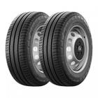 Jogo 2 pneus michelin aro 15 agilis 3 215/70r15c 109/107s