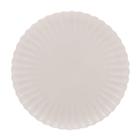 Jogo 2 pratos 20 cm para sobremesa de porcelana petala branco Matt Wolff - 17856