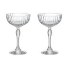 Jogo 2 Taças Cristal Cocktail 220 Ml America 20S Bormioli - Bormioli Rocco