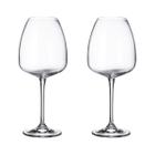 Jogo 2 Taças De Cristal Para Vinho Tinto 610 ml Anser Bohemia - Bohemia Crystal