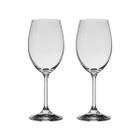 Jogo 2 Taças De Cristal Vinho Branco 250 Ml Roberta Bohemia - Bohemia Crystal