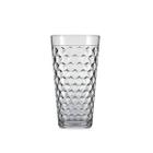 Jogo 24 copos marrocos vidro nadir transparente 350ml