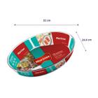 Jogo 3 Forma Oval Vidro 3,2L Nadir Forno Freezer Almoço - Nadir Figueiredo