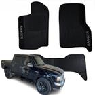 Jogo 3 Peças Tapete Personalizado Logo Bordado Ford Ranger 1998 a 2012 - V5911