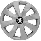 Jogo 4 Calota Aro 13 Silver Peugeot 207 208 307 206