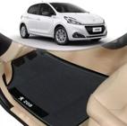 Jogo 4 Tapetes De Carro Peugeot 208 Automotivo Personalizado