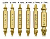 Jogo 6 Bits Extrator De Parafusos Danificado