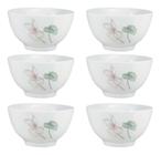 Jogo 6 Bowl Tigela Cumbuca Encanto Porcelana Schmidt 500ml