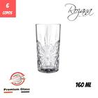 Jogo 6 Copos Whisky Egípcio Vidro Reforçado Premium Glass Copo - Desconto  no Preço