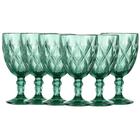 Jogo 6 Taças Deli Glassware 340ml Verde Elegance