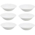 Jogo 6 Tigela Bowl Saladeira 3300ml Redonda Melamina Cozinha