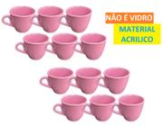 Jogo De Xícaras Café Chá Rosa Com Suporte Kit 4 Canecas Poá - Neo  Porcelanas - Xícaras de Café - Magazine Luiza