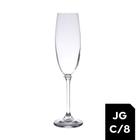 Jogo 8 Taças Cristal para Champagne Gastro/Colibri 220ml - Bohemia