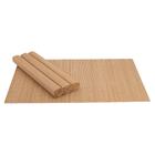 Jogo Americano Bambu 40 x 30cm Com 4 Unidades