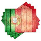 Jogo Americano - Bandeira Portugal com 4 peças - 931Jo