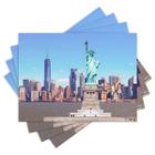 Jogo Americano com 4 peças - Estátua da Liberdade - Nova Iorque - Mundo - 1509Jo