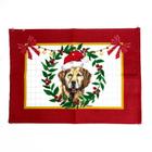 Jogo americano karsten 33x45 com 2 unidades pet natalino