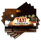 Jogo Americano - Taxi Paris com 4 peças - 436Jo