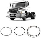 Jogo Anel Segmento Mercedes Benz OM 457LA OM 460LA Actros Axor Metal Leve