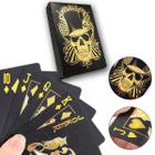 Jogo De Baralho Dourado Cartas Douradas Truco Poker Pibe 21