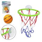 Kit Tabela Aro Rede Basquete + Bola Oficial 7 + Mini Bola 5 no Shoptime