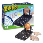 Jogo Bingo Infantil 48 Cartelas 90 Bolinhas Passatempo Divertido +5 Anos Brinquedo com Com Globo Nig Brinquedos - 1000
