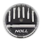 Jogo Bits E Adaptador 1/4'' Com 7 Pcs