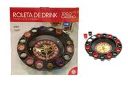 Jogo Brincadeira Roleta Drink Com 16 Copos Dose Shots Bebida