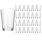 Jogo C/24 Copos De Vidro Arizona Transparente 200ml