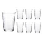 Jogo C/6 Copos De Vidro Arizona Transparente 200ml