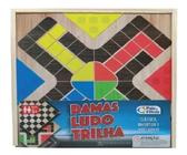 Jogo Ludo Tabuleiro De Mesa Pinos Em Madeira MDF Tradicional - Maninho -  Jogos de Tabuleiro - Magazine Luiza