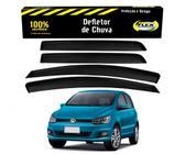 Jogo calha defletor chuva volkswagen fox 1.6 4 portas 2015 a 2022