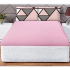 Jogo Cama Lençol Shine Queen 3Pçs Geométrico Rosa - Casa Scarpa