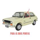 Jogo Canaleta Vidro Porta Fiat 147 Com Pestanas - Vidropeças Bauru