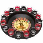 Jogo Cassino Shot Com Roleta 16 Copos Bebida Drink Destilado