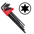 Jogo Chave Torque Corneta Cromo Vanadium Extra Longa 9 Peças T10 A T50 Torx/Tork