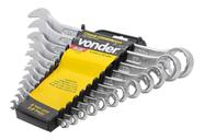 Jogo Chaves Combinadas 6 A 32 Mm Com 12 Peças Cromo Vanádio