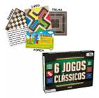 6 em 1 Jogos Madeira - Dama Ludo Xadrez Trilha Dominó Bingo - ENGENHA KIDS  - Produtos e acessórios para bebê