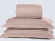 Jogo cobre leito luma comfort solteiro - 1.60m x 2.40m/rosa blush