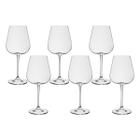 Jogo com 12 Taças de Cristal Vinho Tinto 540 ml Linha Ardea Bohemia
