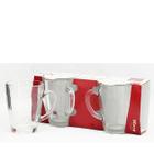Jogo Com 2 Canecas De Vidro Prince 230 Ml