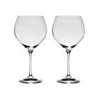 Jogo com 2 Taças De Cristal Para Vinho Bourgogne 650 ml Sophia Bohemia