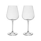 Jogo com 2 Taças de Cristal Vinho Tinto 540 ml Linha Ardea Bohemia - Bohemia Crystal