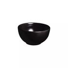 Jogo com 6 bowls preto acetinado alleanza 1linha - Cerâmica Alleanza