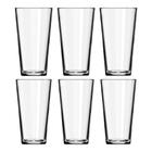 Jogo Com 6 Copos De Vidro 350 Ml Cairo Sm