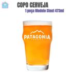 Jogo Copo Cerveja e Choop 473ml 3 peças Patagônia Beer