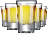 Jogo De Copos De Vidro Licor Tequila Cachaça Drink Vodka Barato 20 Ml 06  Peças - Unik Home - Copos - Magazine Luiza